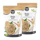 2 x borchers Bio Premium Sojamehl | Vegetarisch und Vegan | Hoher Ballaststoff- und Eiweißgehalt |...